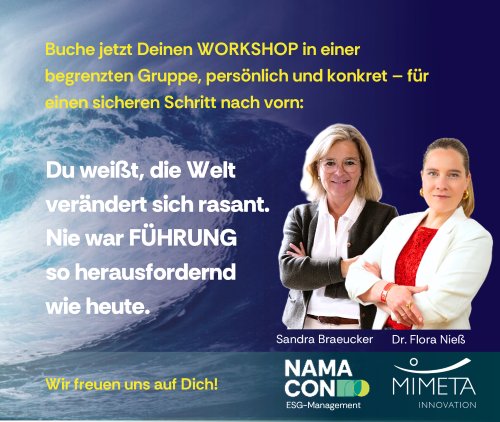 Workshop Leadership und Transformation Nachhaltiges Management